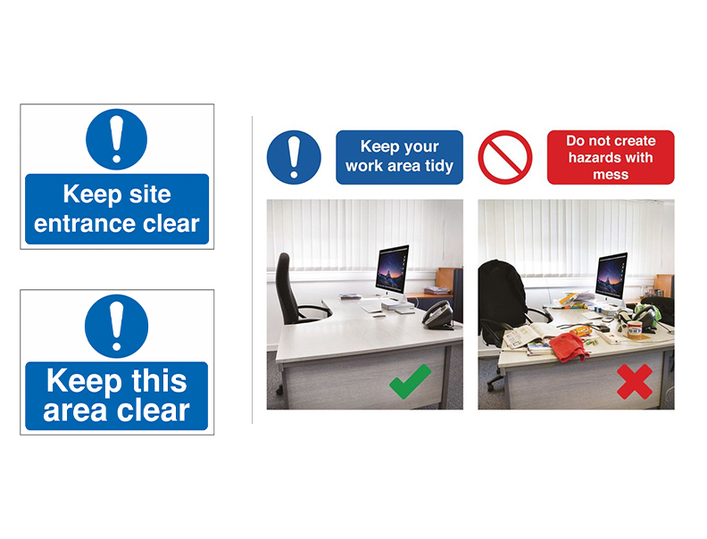 "Keep" Signs